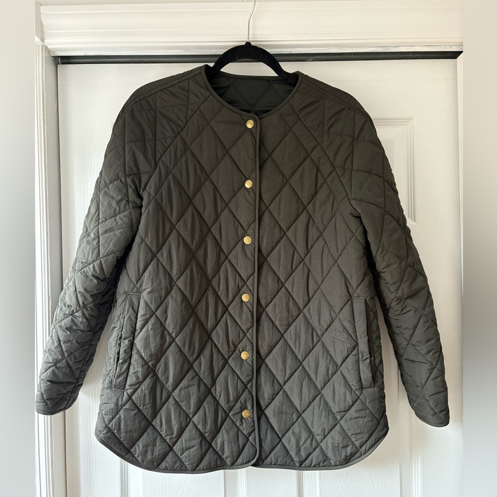 & Other Stories Quilted Jacket